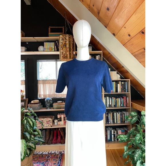 Short Sleeve Sweater 90s - Picture 3 of 5